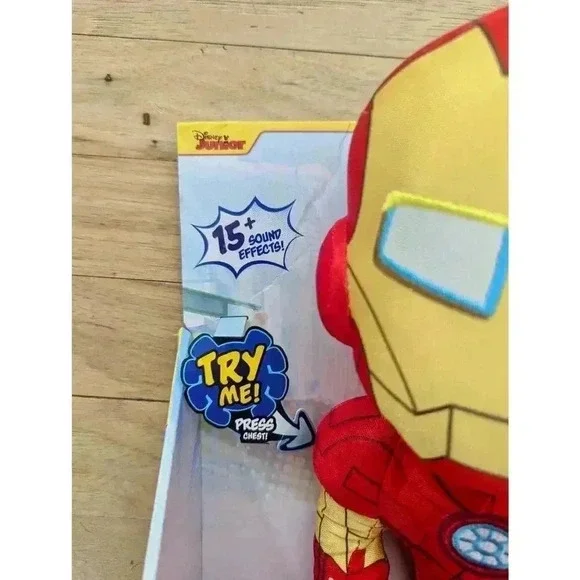 Marvel Spidey and His Amazing Friends My Friend Iron Man Feature Plush - Picture 4 of 11